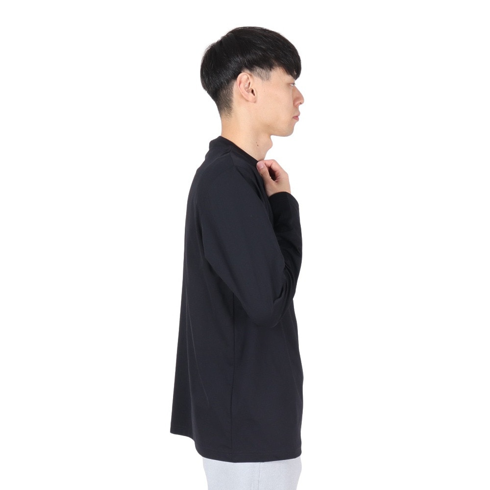 ロジャーエーガー（ROGEREGGER）（メンズ）長袖Tシャツ ロンT ヴァンデルング RE24FUK5610006 BLK
