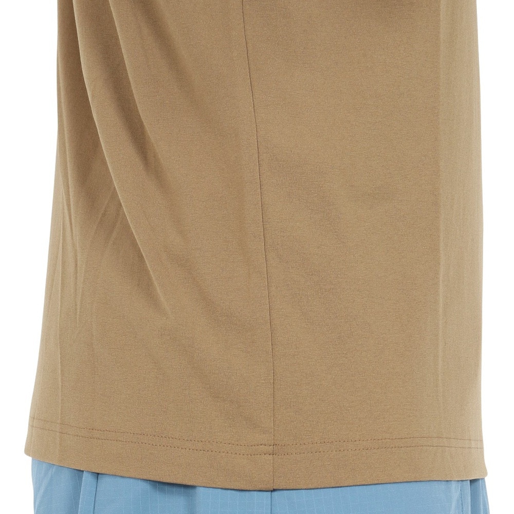 マムート（MAMMUT）（メンズ）長袖Tシャツ QD ロゴプリント ロングスリーブTシャツ アジアンフィット 1016-01030-7529 ベージュ EUROサイズ