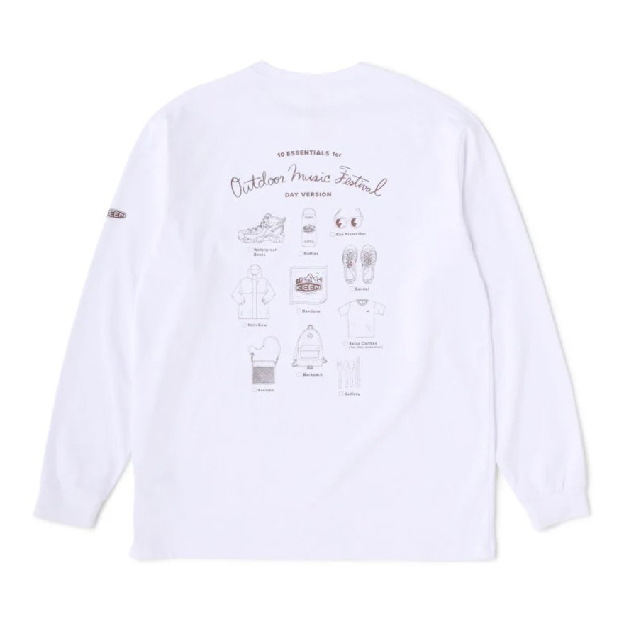 キーン（KEEN）（メンズ、レディース）長袖Tシャツ ロンT オーシーアールピー テン エッセンシャルズ ロングスリーブ 1029973