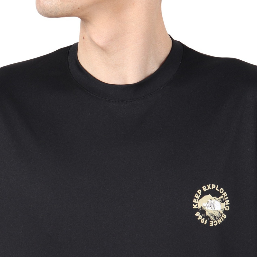 ザ・ノース・フェイス（THE NORTH FACE）（メンズ）ウォータースムース長袖Tシャツ NT12432 K
