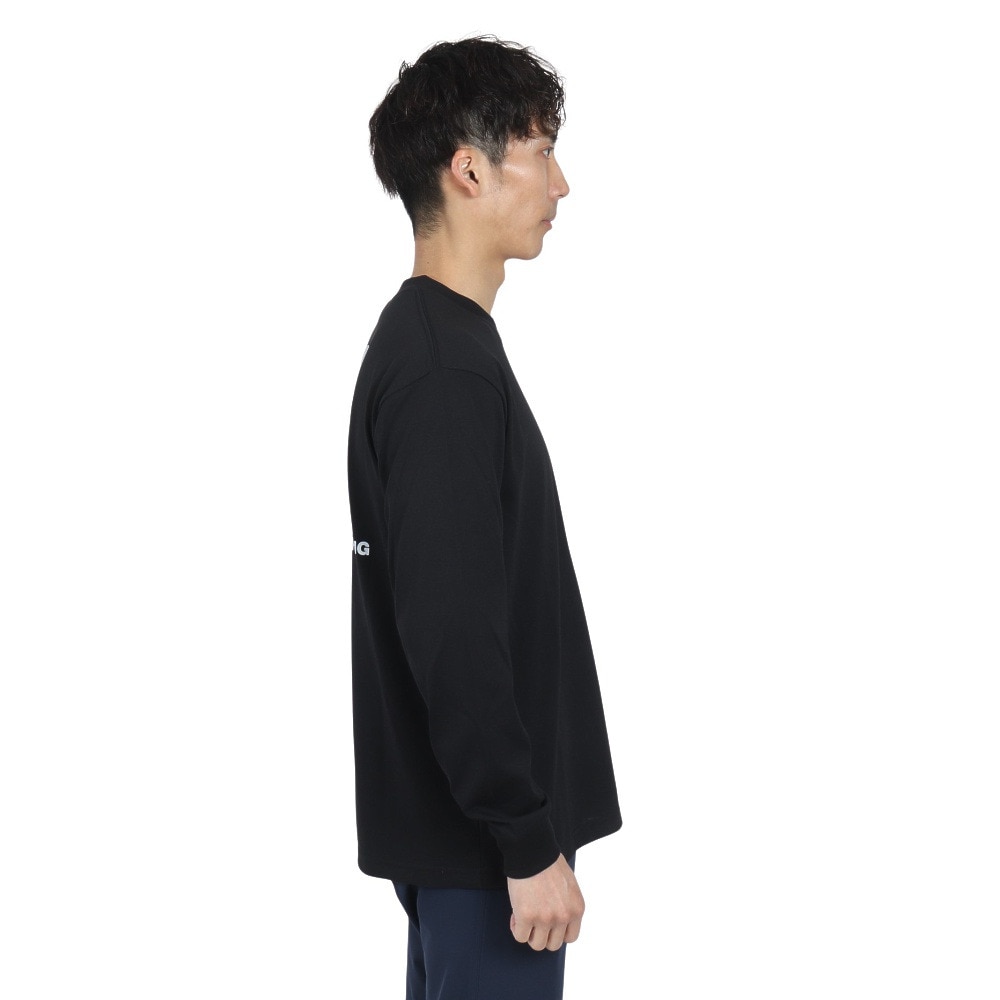 ザ・ノース・フェイス（THE NORTH FACE）（メンズ）長袖Tシャツ ロングスリーブ バックスクエアロゴ Tシャツ NT32442 K2