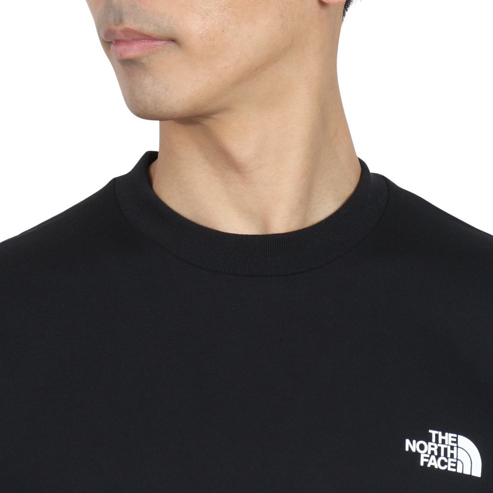 ザ・ノース・フェイス（THE NORTH FACE）（メンズ）長袖Tシャツ ロングスリーブ バックスクエアロゴ Tシャツ NT32442 K2