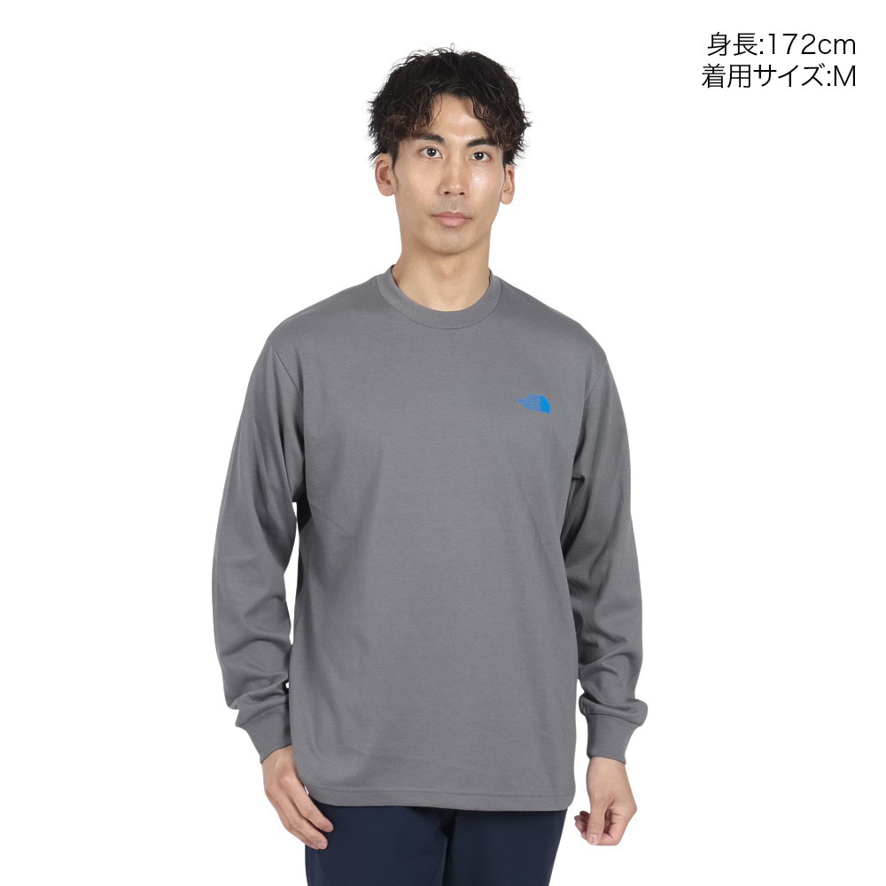 ザ・ノース・フェイス（THE NORTH FACE）（メンズ）長袖Tシャツ ロングスリーブ バックスクエアロゴ Tシャツ NT32442 SP