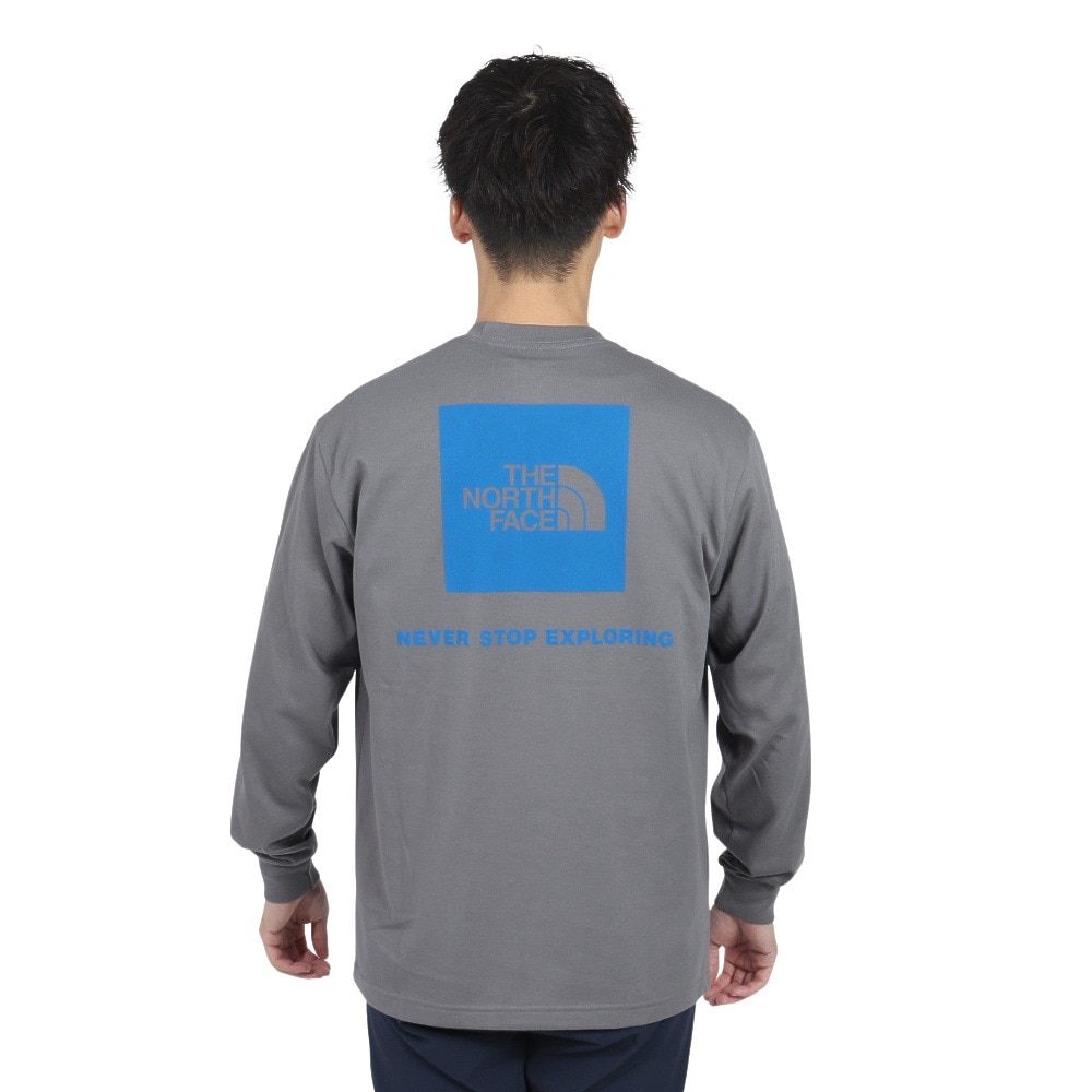 ザ・ノース・フェイス（THE NORTH FACE）（メンズ）長袖Tシャツ ロングスリーブ バックスクエアロゴ Tシャツ NT32442 SP