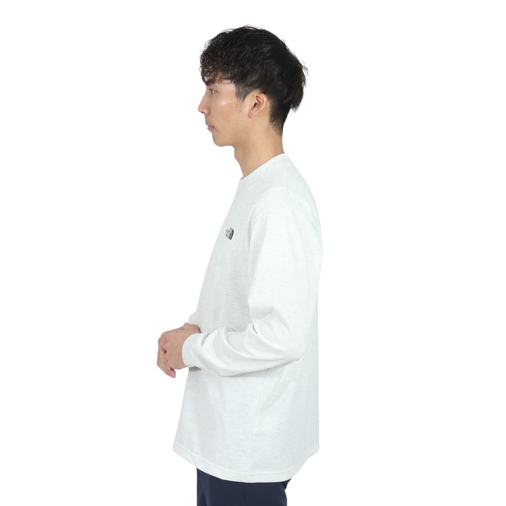 ザ・ノース・フェイス（THE NORTH FACE）（メンズ）長袖Tシャツ ロングスリーブ バックスクエアロゴ Tシャツ NT32442 WX