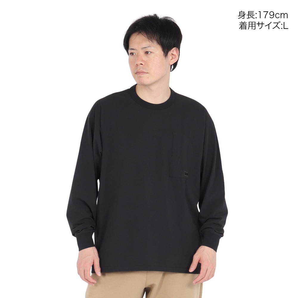 ザ・ノース・フェイス（THE NORTH FACE）（メンズ、レディース）長袖 エンライドTシャツ NT32460 K