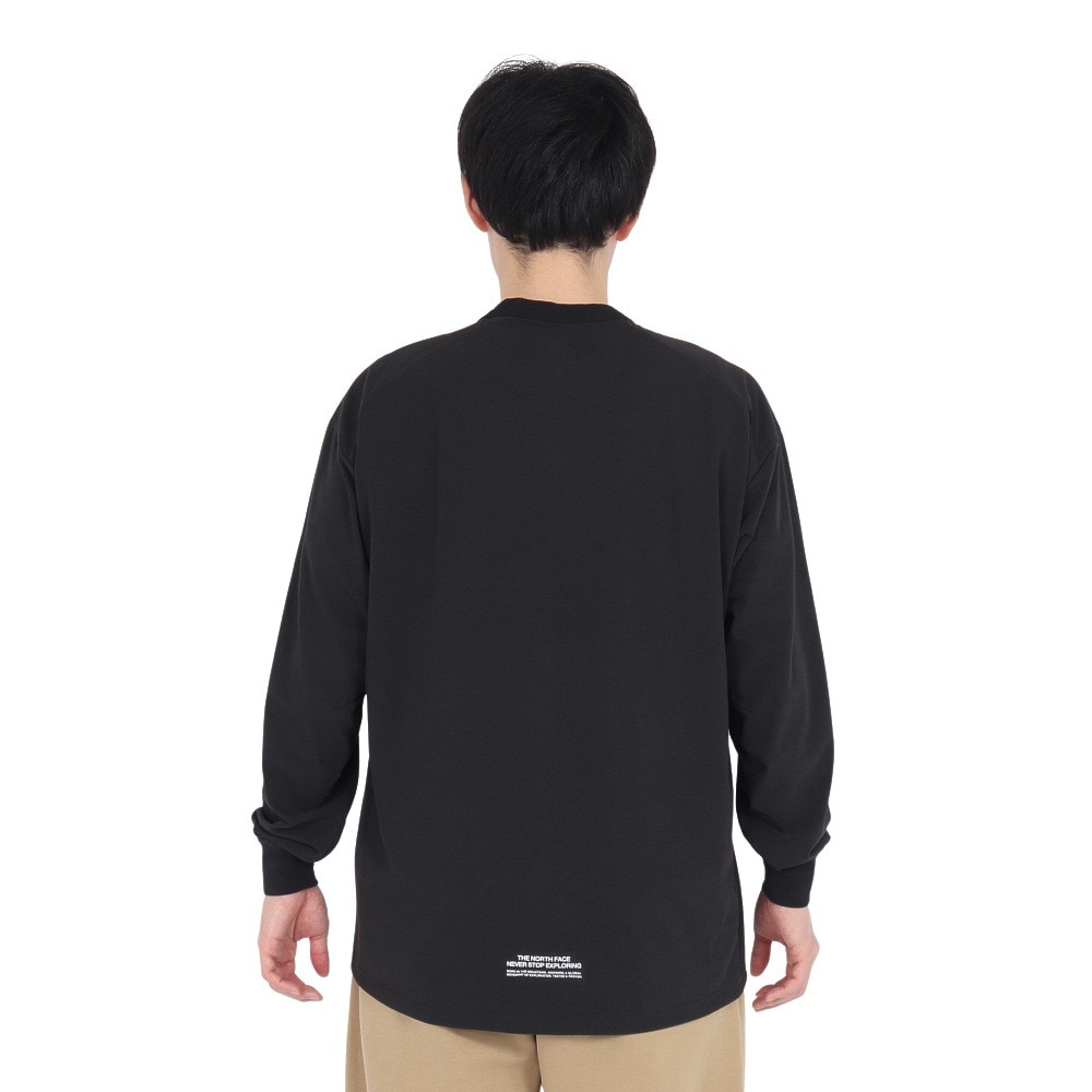 ザ・ノース・フェイス（THE NORTH FACE）（メンズ、レディース）長袖 エンライドTシャツ NT32460 K