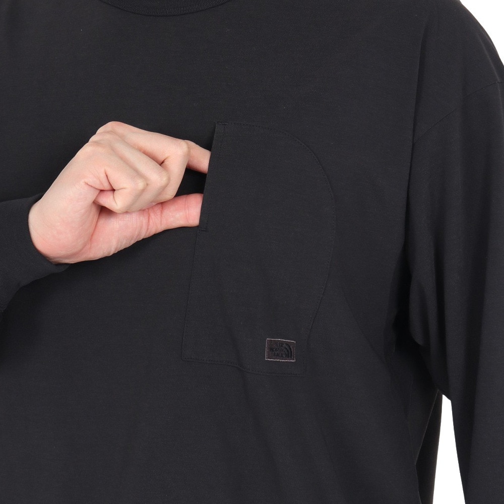 ザ・ノース・フェイス（THE NORTH FACE）（メンズ、レディース）長袖 エンライドTシャツ NT32460 K