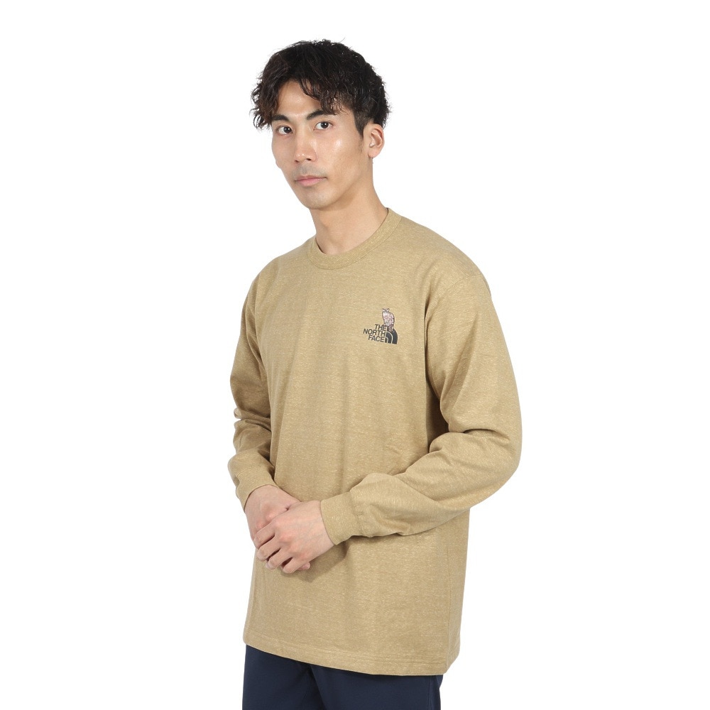 ザ・ノース・フェイス（THE NORTH FACE）（メンズ、レディース）長袖Tシャツ ロンT ロングスリーブ ズーピッカーTシャツ NT32533 CK