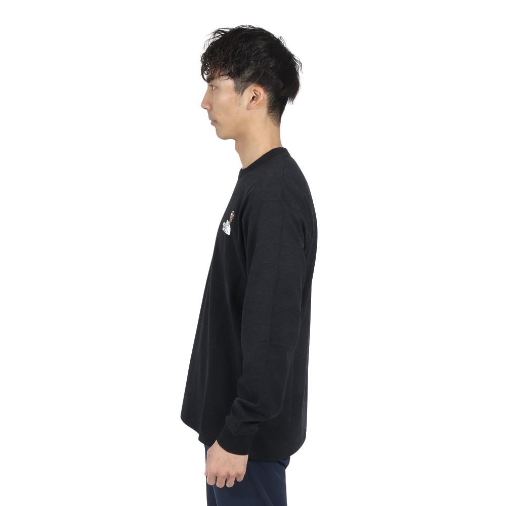 ザ・ノース・フェイス（THE NORTH FACE）（メンズ、レディース）長袖Tシャツ ロンT ロングスリーブ ズーピッカーTシャツ NT32533 K