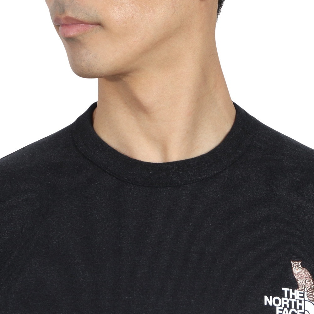 ザ・ノース・フェイス（THE NORTH FACE）（メンズ、レディース）長袖Tシャツ ロンT ロングスリーブ ズーピッカーTシャツ NT32533 K