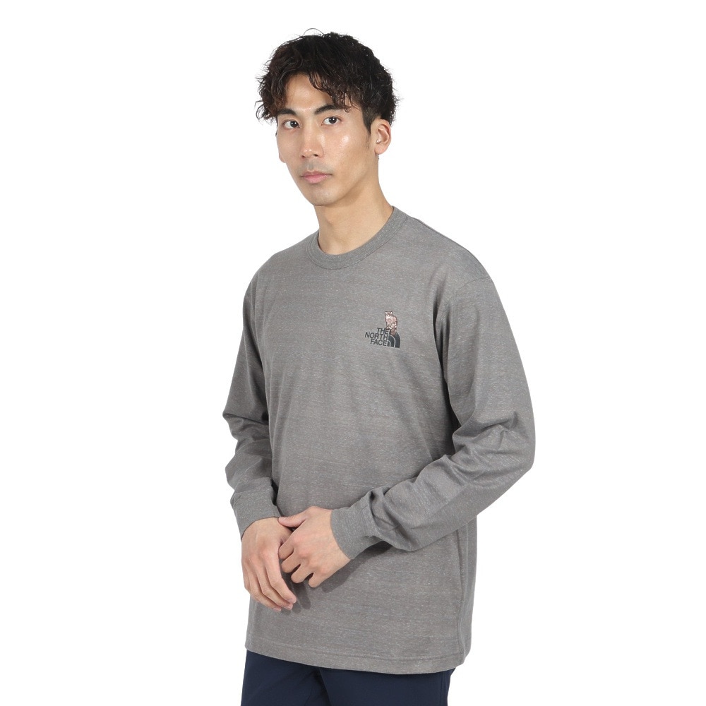 ザ・ノース・フェイス（THE NORTH FACE）（メンズ、レディース）長袖Tシャツ ロンT ロングスリーブ ズーピッカーTシャツ NT32533 SP