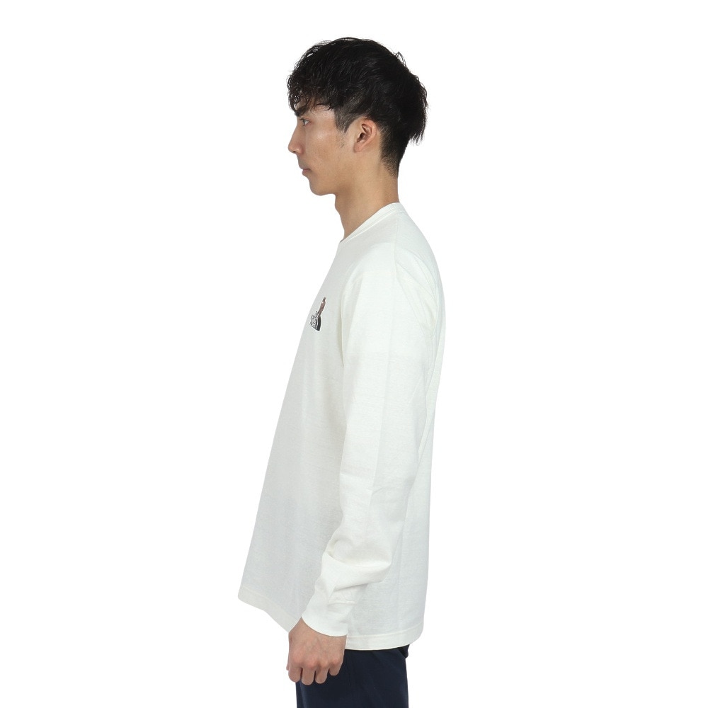 ザ・ノース・フェイス（THE NORTH FACE）（メンズ、レディース）長袖Tシャツ ロンT ロングスリーブ ズーピッカーTシャツ NT32533 W