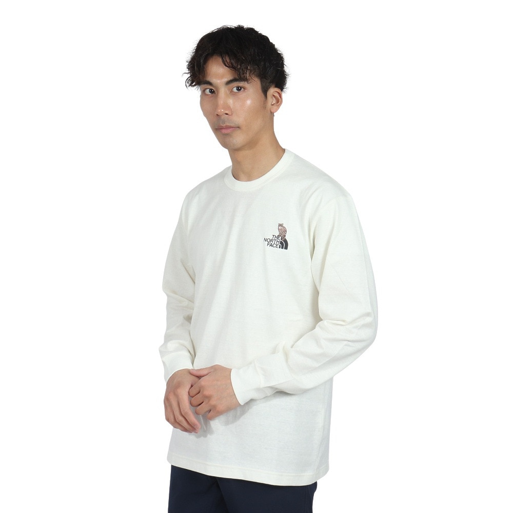 ザ・ノース・フェイス（THE NORTH FACE）（メンズ、レディース）長袖Tシャツ ロンT ロングスリーブ ズーピッカーTシャツ NT32533 W