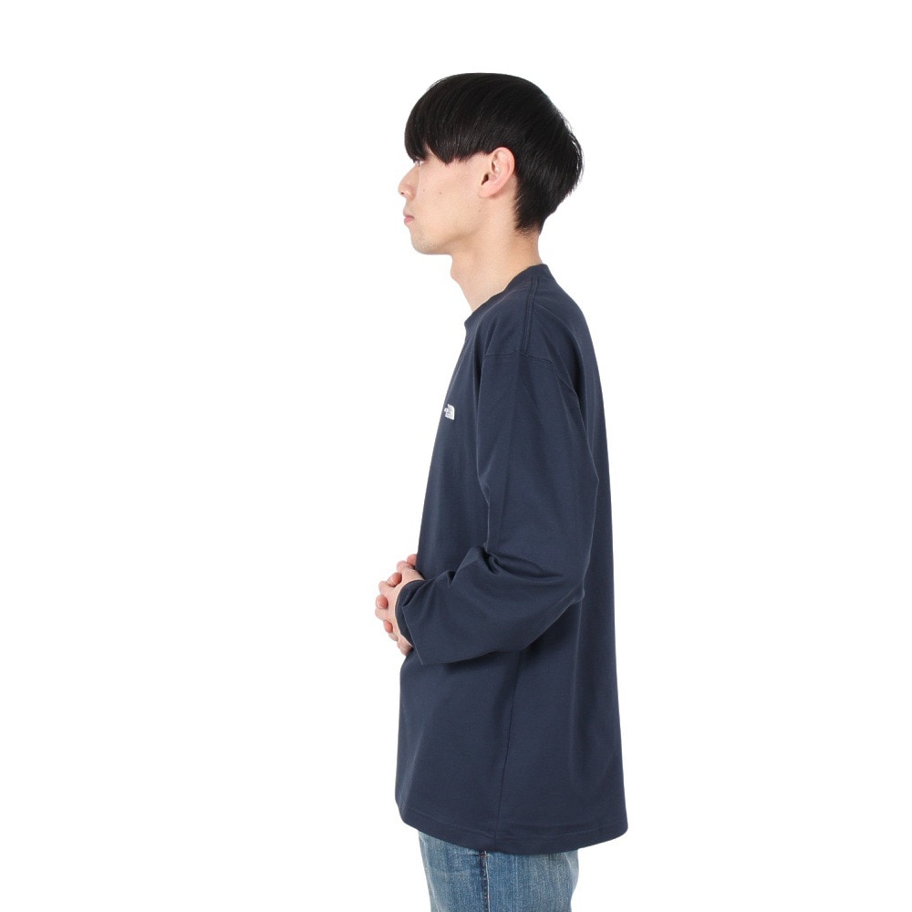ザ・ノース・フェイス（THE NORTH FACE）（メンズ）長袖Tシャツ ロンT ロングスリーブ フラッシュドライヌプシコットン Tシャツ NT32535 UN