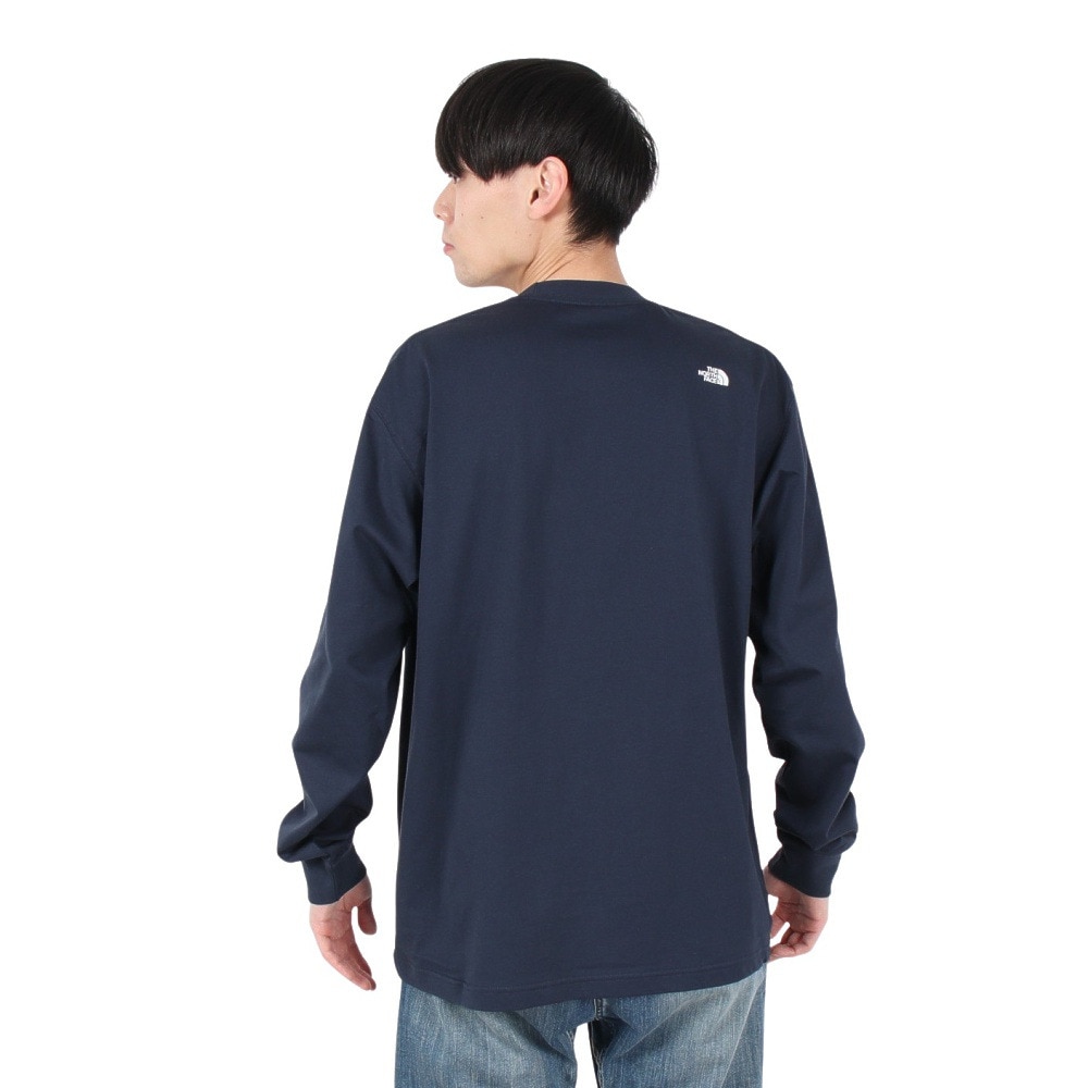 ザ・ノース・フェイス（THE NORTH FACE）（メンズ）長袖Tシャツ ロンT ロングスリーブ フラッシュドライヌプシコットン Tシャツ NT32535 UN