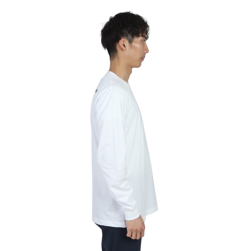 ザ・ノース・フェイス（THE NORTH FACE）（メンズ）長袖Tシャツ ロンT ロングスリーブ フラッシュドライヌプシコットン Tシャツ NT32535 W