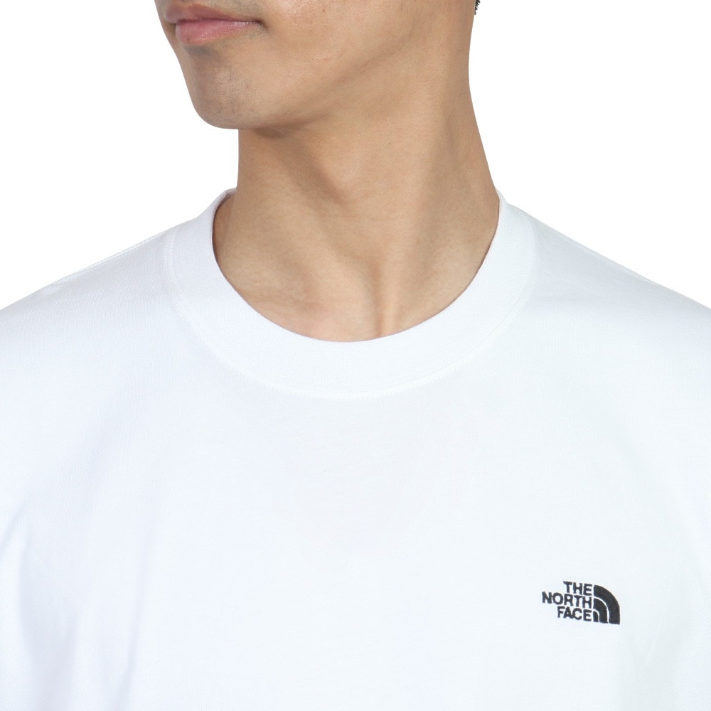 ザ・ノース・フェイス（THE NORTH FACE）（メンズ）長袖Tシャツ ロンT ロングスリーブ フラッシュドライヌプシコットン Tシャツ NT32535 W