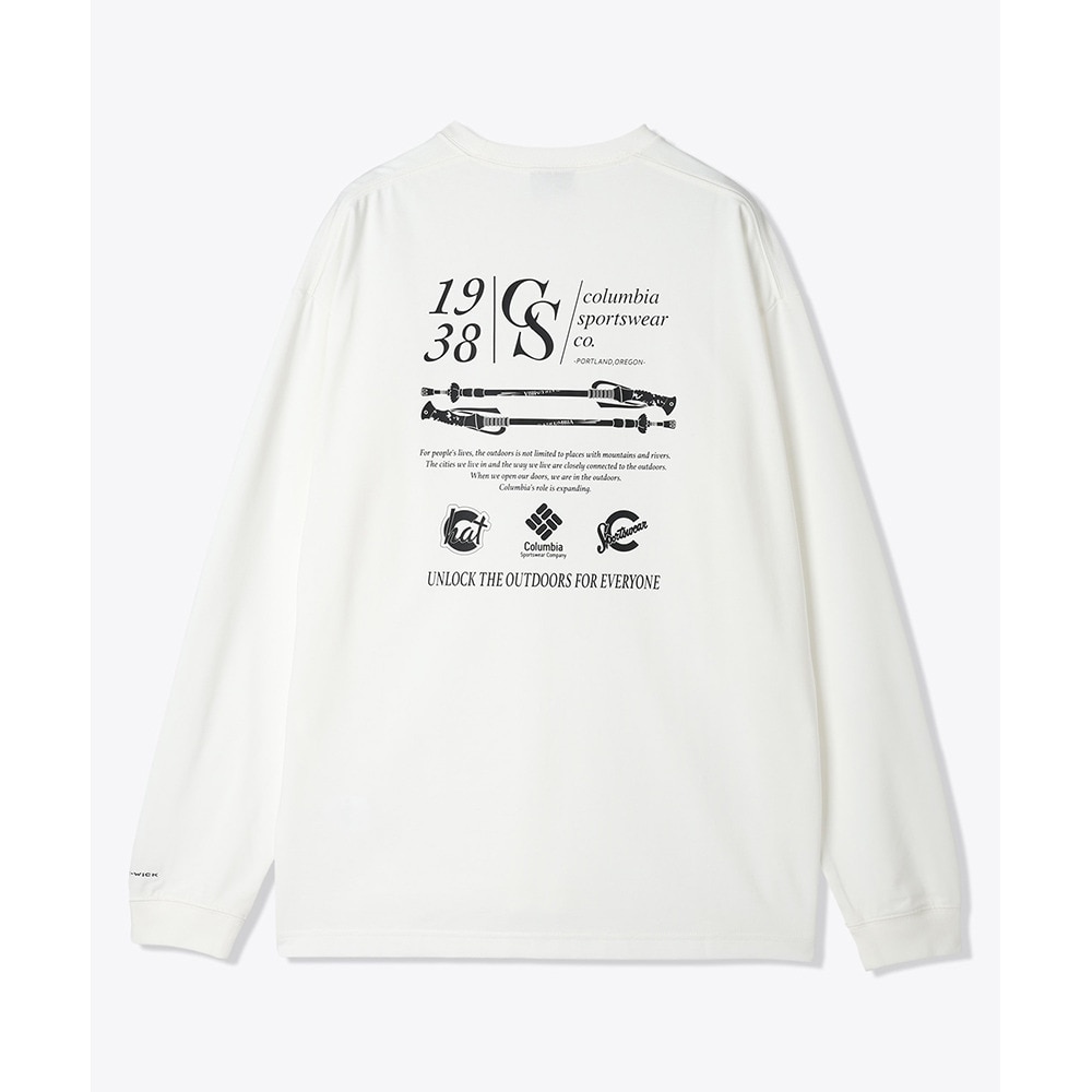 コロンビア（Columbia）（メンズ）長袖Tシャツ ロンT スタックブルックグラフィックロングスリーブTシャツ PM0519 125