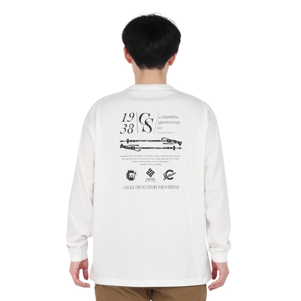 コロンビア（Columbia）（メンズ）長袖Tシャツ ロンT スタックブルックグラフィックロングスリーブTシャツ PM0519 125