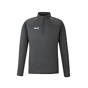 (メンズ)長袖Tシャツ ロンT ウビック ウール ジップ ロングスリーブ MIV03183-N3721