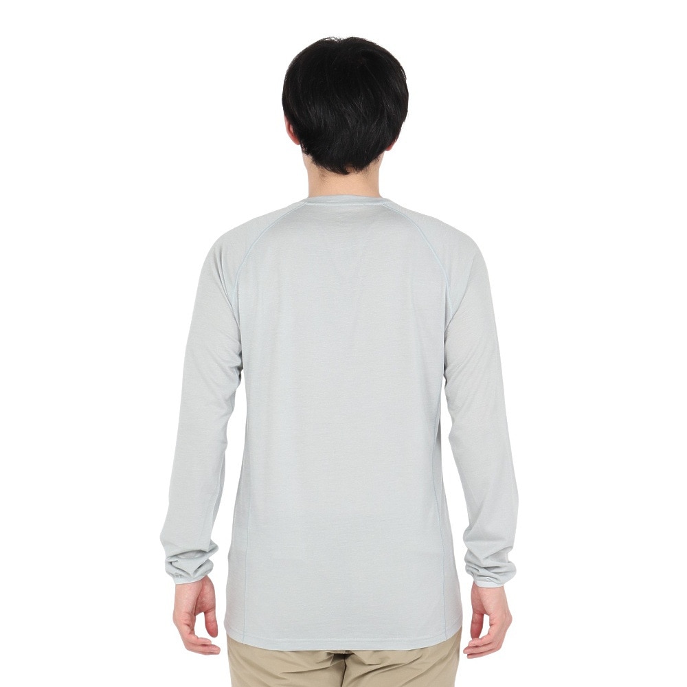 ミレー（Millet）（メンズ）長袖Tシャツ ウビック ウール クルー MIV03184-N7372