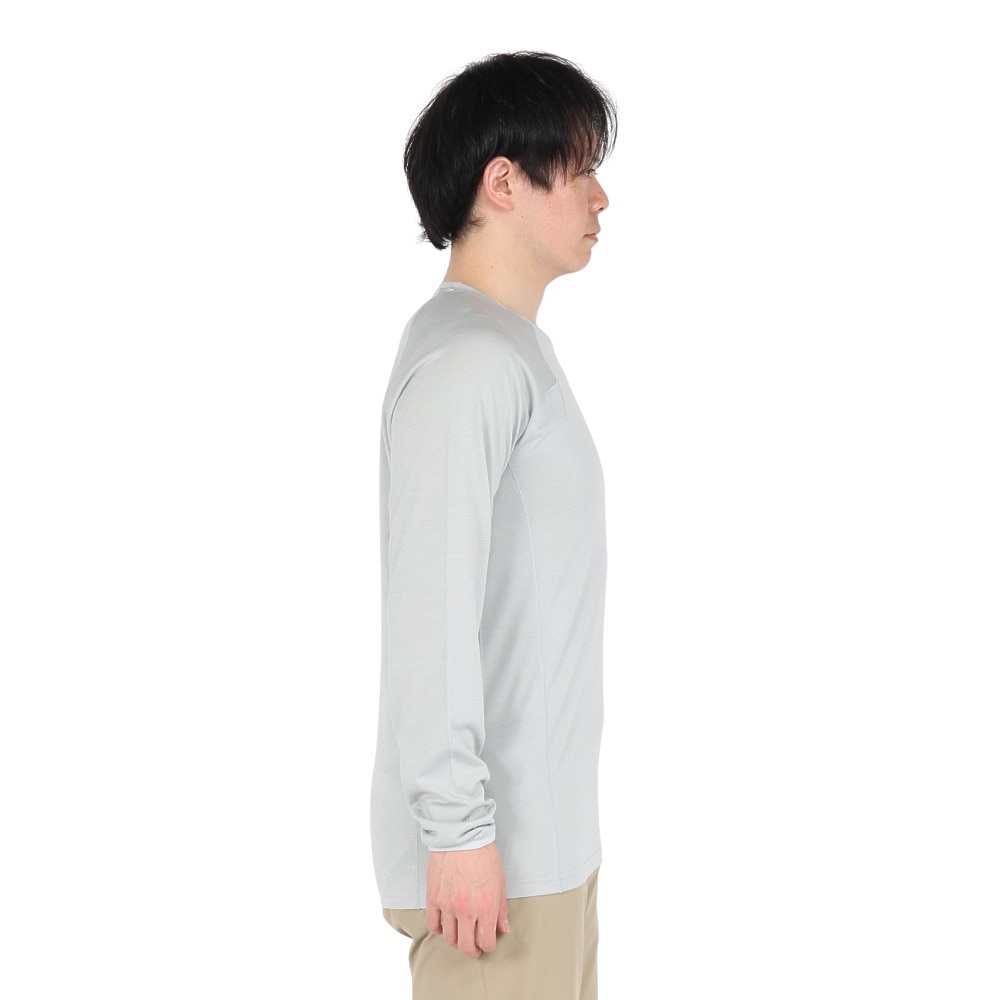 ミレー（Millet）（メンズ）長袖Tシャツ ウビック ウール クルー MIV03184-N7372