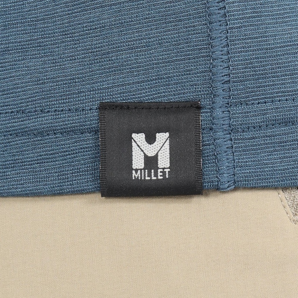 ミレー（Millet）（メンズ）長袖Tシャツ ウビック ウール クルー MIV03184-N8612