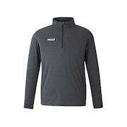 (メンズ)インセクト バリヤー ハーフジップ 長袖Tシャツ MIV03185-N3721 速乾