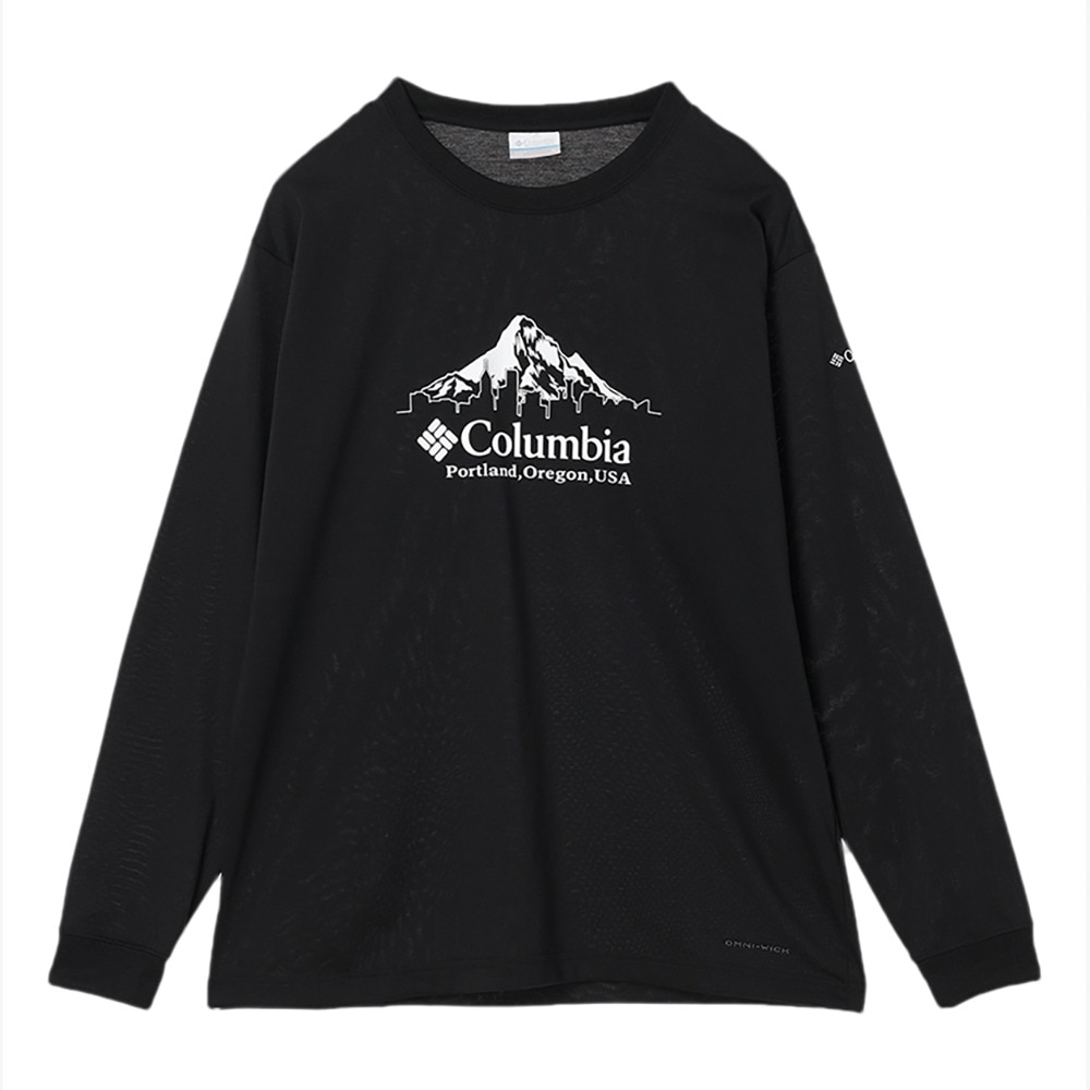コロンビア（Columbia）（メンズ）長袖Tシャツ ロンT アーバンハイク グラフィック ロングスリーブTシャツ PM0571 010
