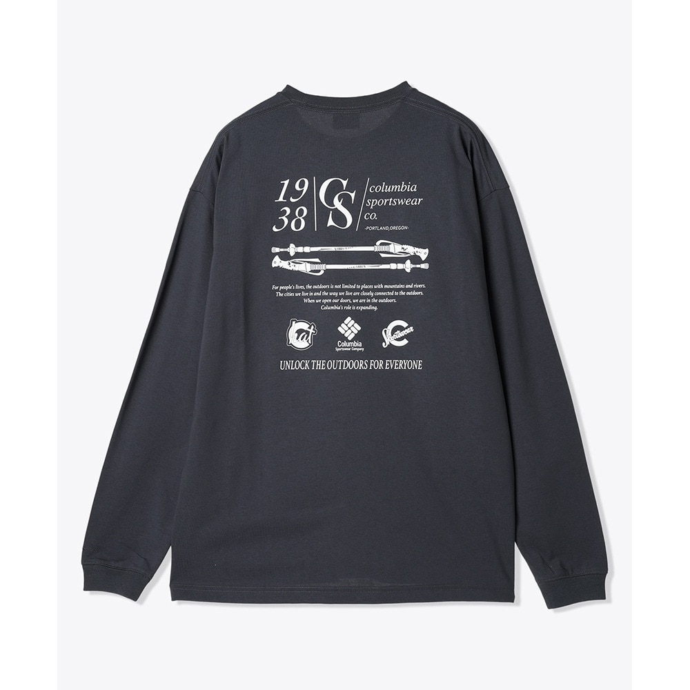 コロンビア（Columbia）（メンズ）長袖Tシャツ ロンT スタックブルックグラフィックロングスリーブTシャツ PM0519 011