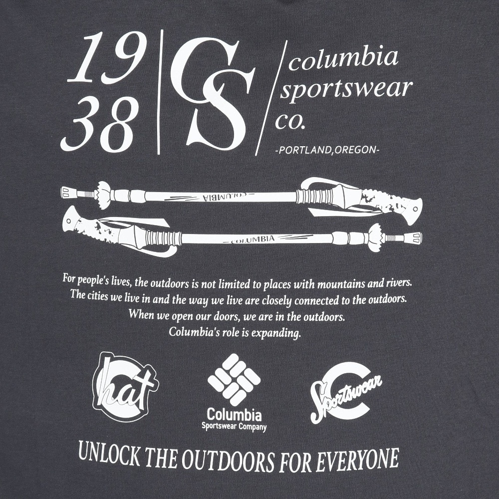 コロンビア（Columbia）（メンズ）長袖Tシャツ ロンT スタックブルックグラフィックロングスリーブTシャツ PM0519 011