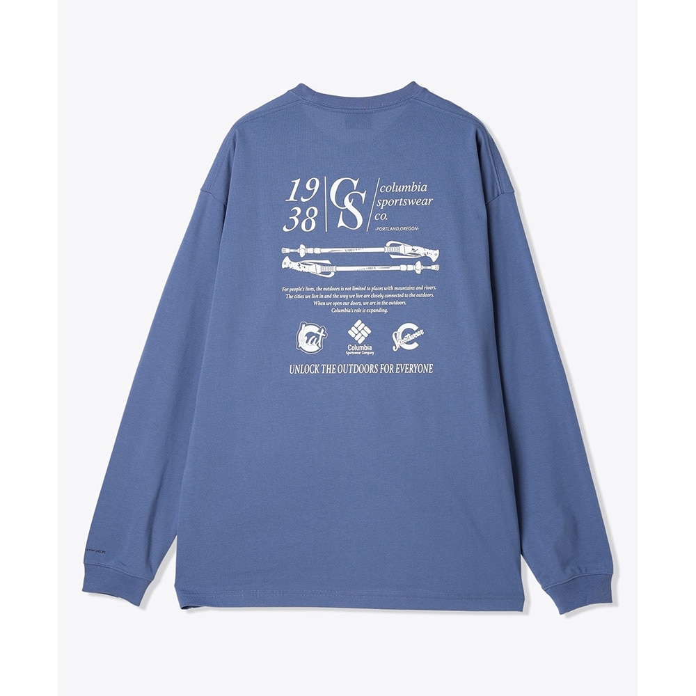 コロンビア（Columbia）（メンズ）長袖Tシャツ ロンT スタックブルックグラフィックロングスリーブTシャツ PM0519 508