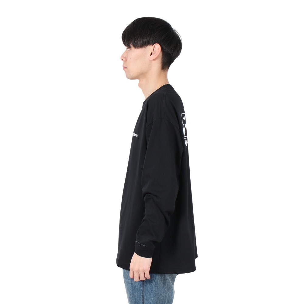 コロンビア（Columbia）（メンズ）ロマビスタグラフィック ロングスリーブTシャツ PM0764 010
