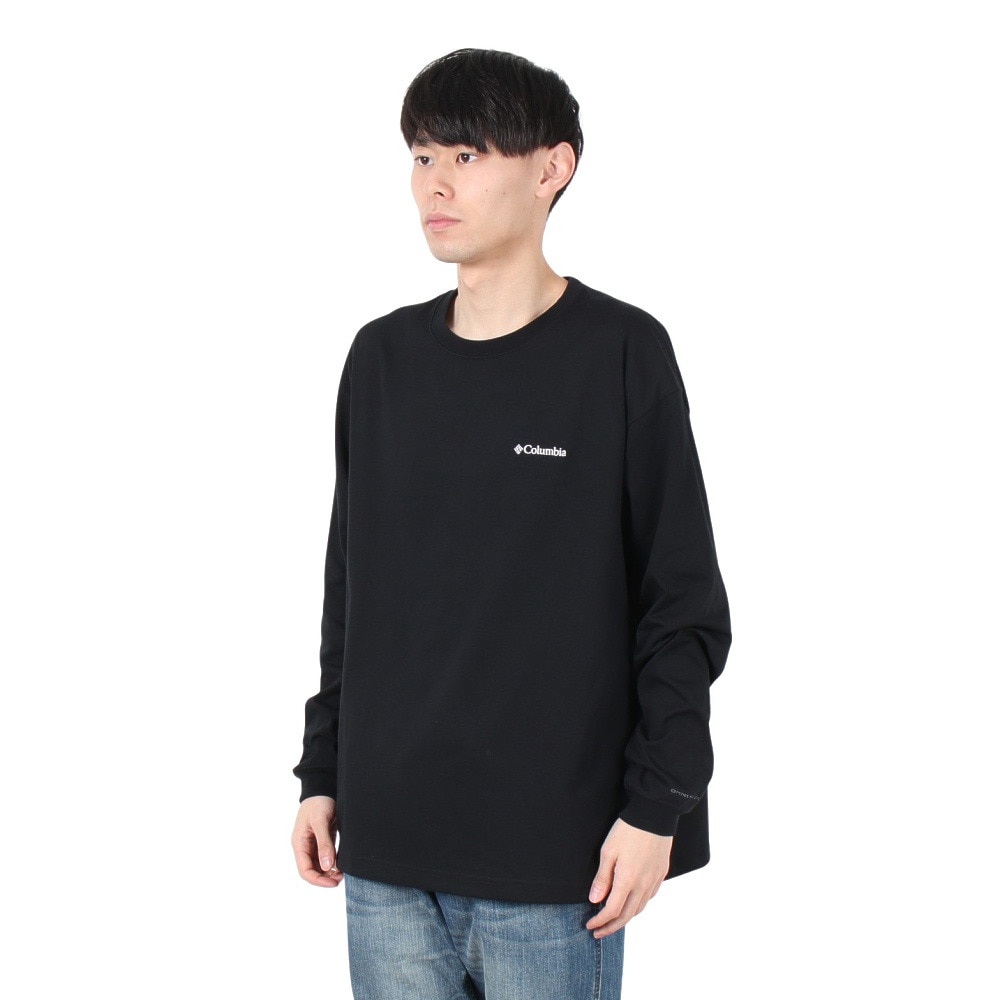 コロンビア（Columbia）（メンズ）ロマビスタグラフィック ロングスリーブTシャツ PM0764 010