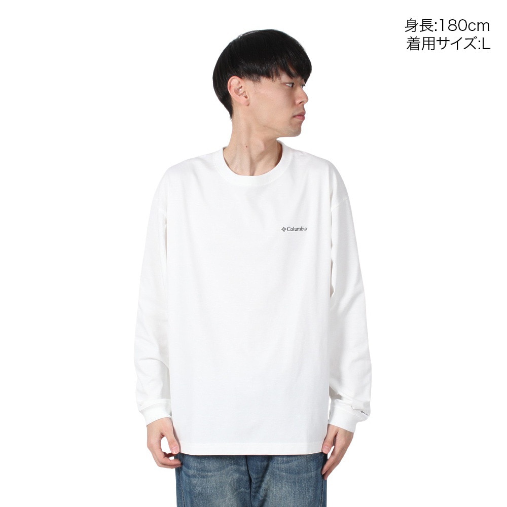コロンビア（Columbia）（メンズ）ロマビスタグラフィック ロングスリーブTシャツ PM0764 125