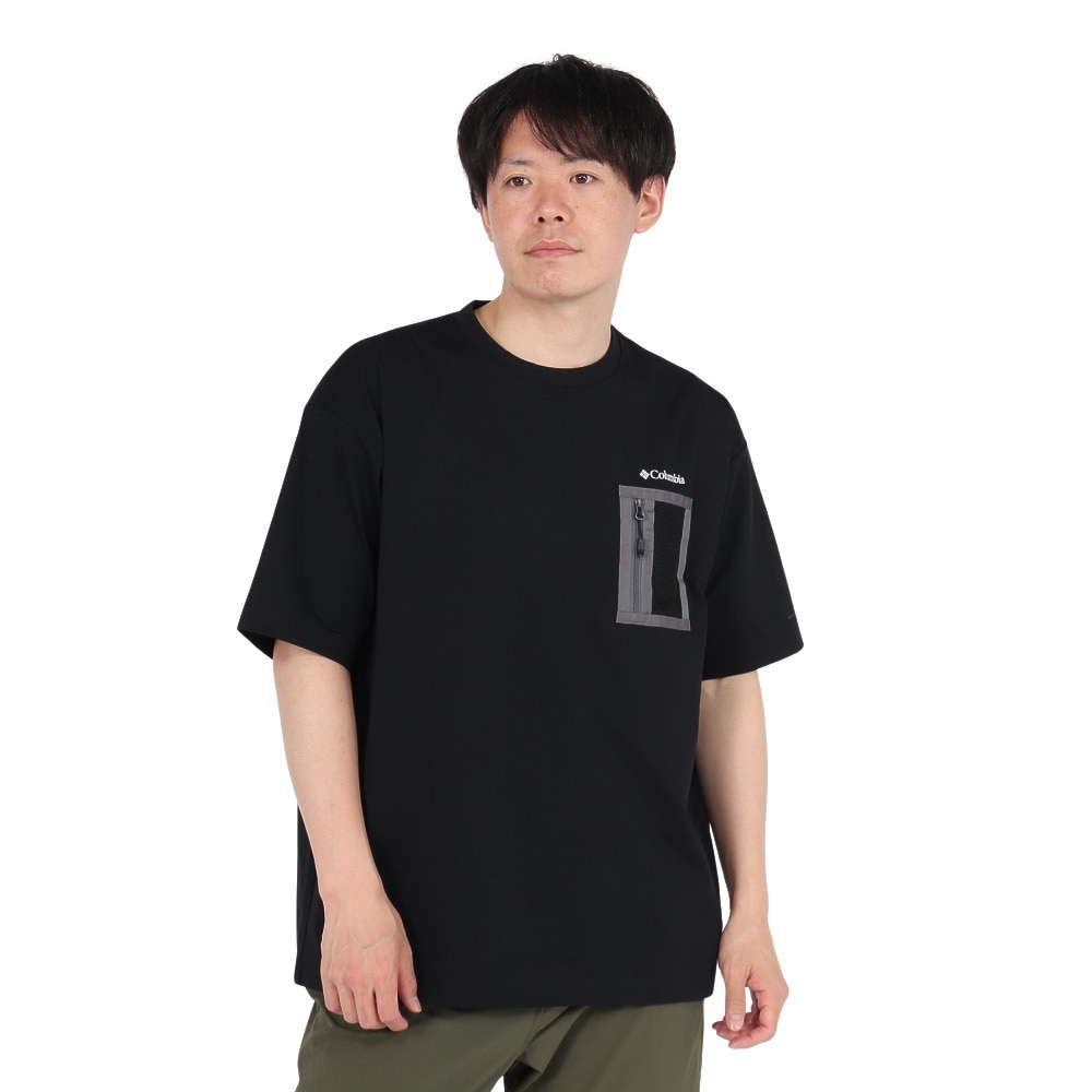 コロンビア（Columbia）（メンズ）レイリバー半袖ポケットTシャツ PM0833 010
