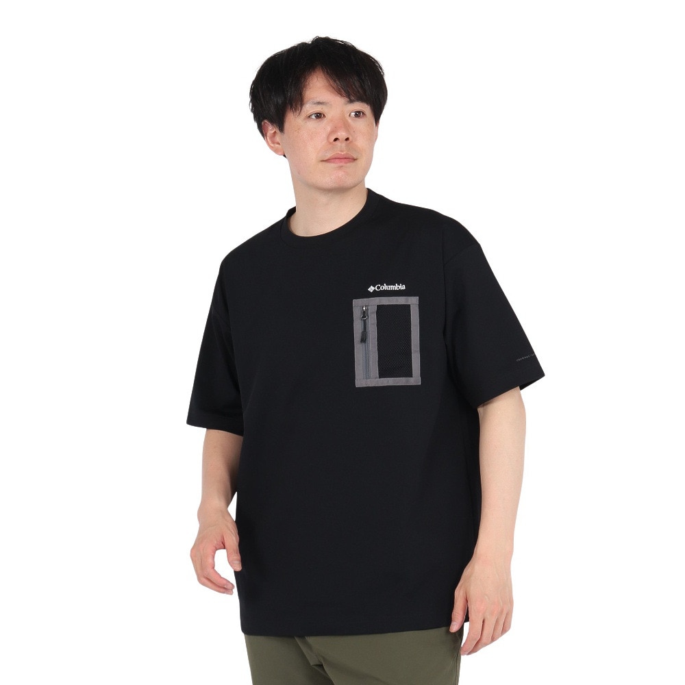 コロンビア（Columbia）（メンズ）レイリバー半袖ポケットTシャツ PM0833 010