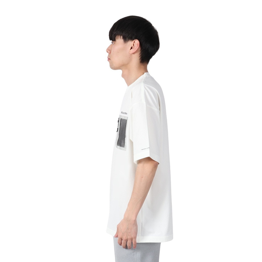 コロンビア（Columbia）（メンズ、レディース）長袖Tシャツ ロンT レイリバーショートスリーブポケットTシャツ PM0833 125