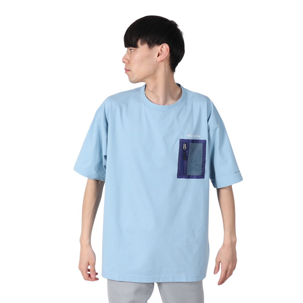 コロンビア（Columbia）（メンズ、レディース）長袖Tシャツ ロンT レイリバーショートスリーブポケットTシャツ PM0833 431