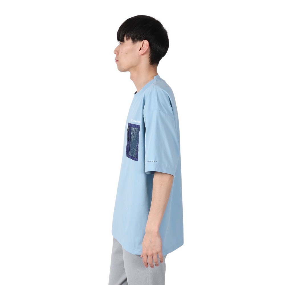 コロンビア（Columbia）（メンズ、レディース）長袖Tシャツ ロンT レイリバーショートスリーブポケットTシャツ PM0833 431