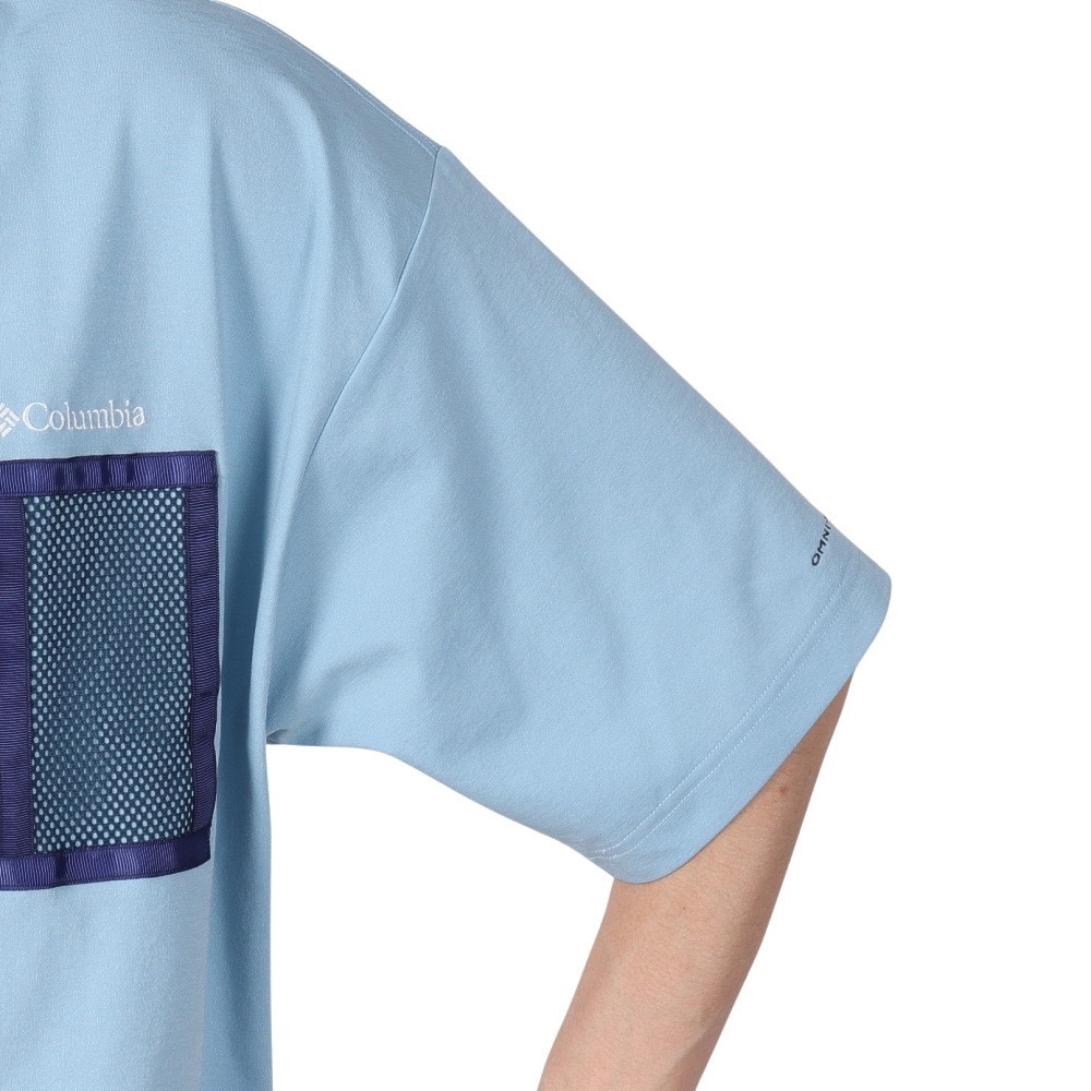 コロンビア（Columbia）（メンズ、レディース）長袖Tシャツ ロンT レイリバーショートスリーブポケットTシャツ PM0833 431
