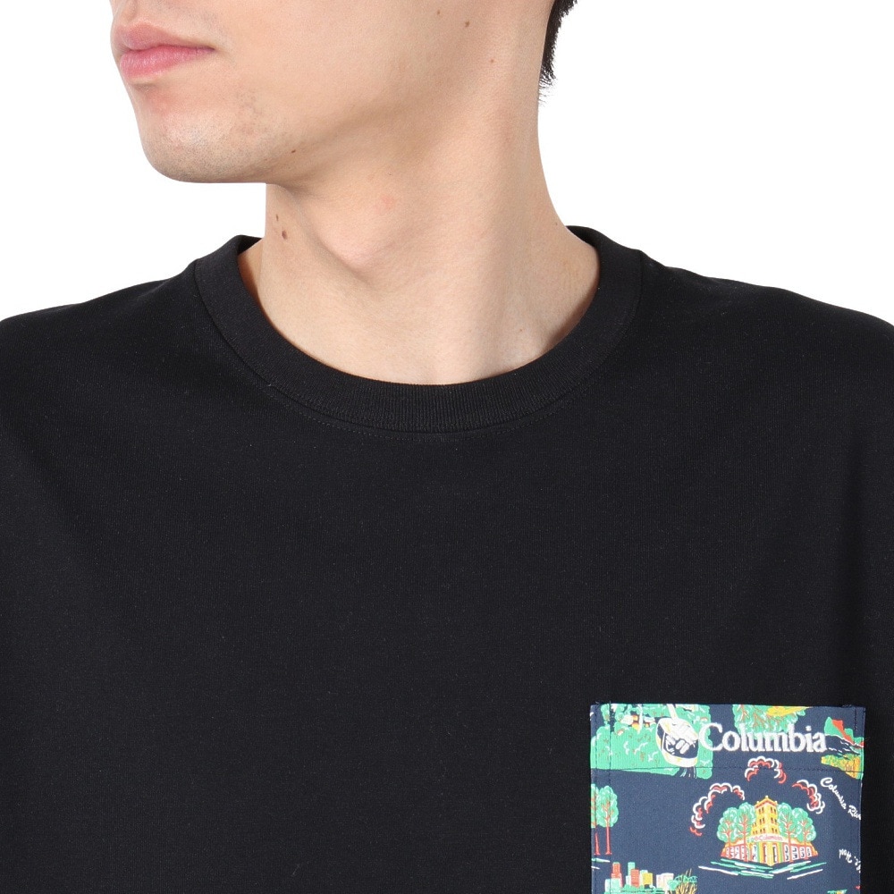 コロンビア（Columbia）（メンズ）長袖Tシャツ ロンT ヤングストリートロングスリーブクルー PM0898 011