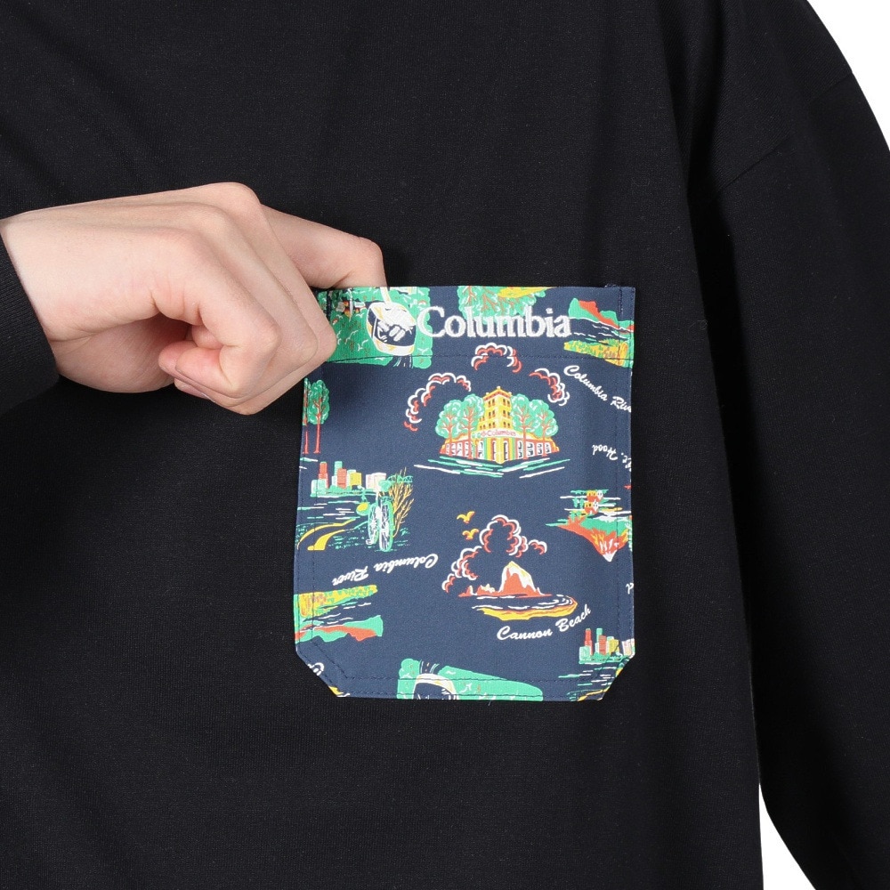 コロンビア（Columbia）（メンズ）長袖Tシャツ ロンT ヤングストリートロングスリーブクルー PM0898 011