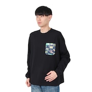 (メンズ)長袖Tシャツ ロンT ヤングストリートロングスリーブクルー PM0898 011