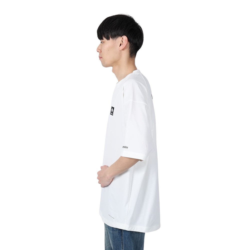 コロンビア（Columbia）（メンズ、レディース）レイリバースプリット ラグラングラフィック 半袖Tシャツ PM7377 125