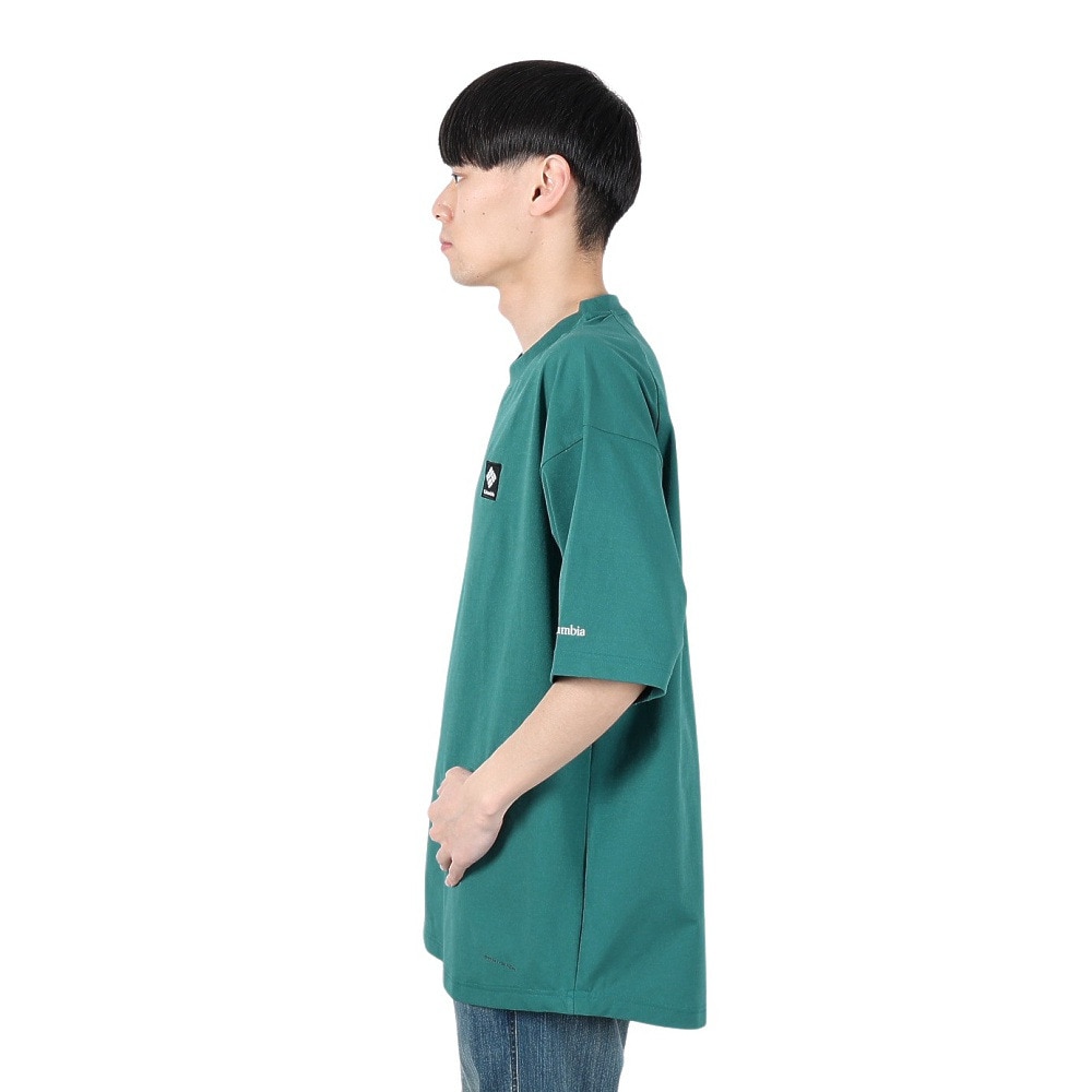 コロンビア（Columbia）（メンズ、レディース）レイリバー スプリットラグラングラフィック ショートスリーブTシャツ PM7377 364