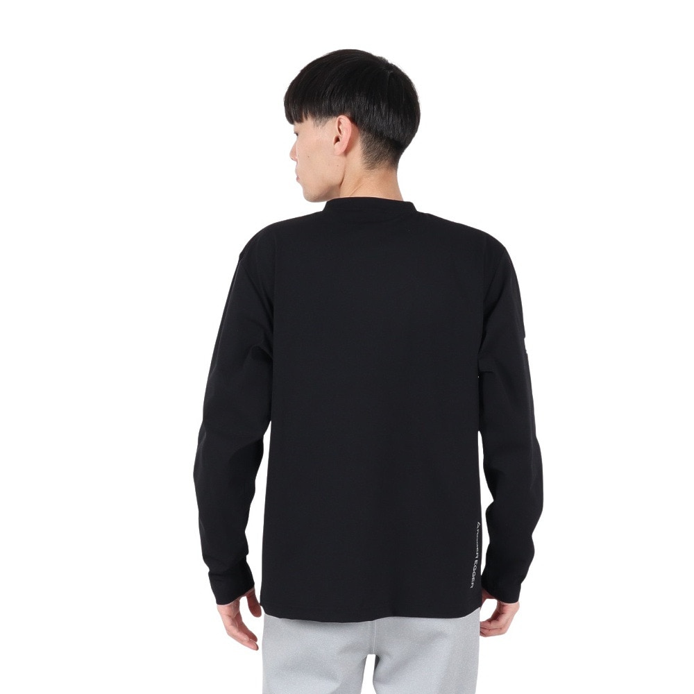 ロジャーエーガー（ROGEREGGER）（メンズ）長袖Tシャツ ロンT ユングフラウ RE25SUK5610003 BLK ブラック
