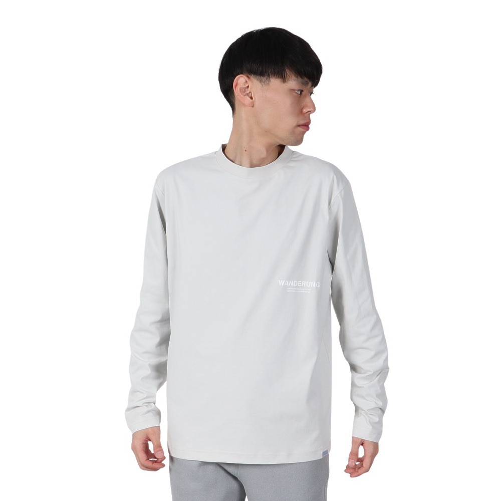BBM（BBM）（メンズ）長袖Tシャツ ロンT ユングフラウ RE25SUK5610003 NTL ライトグレー