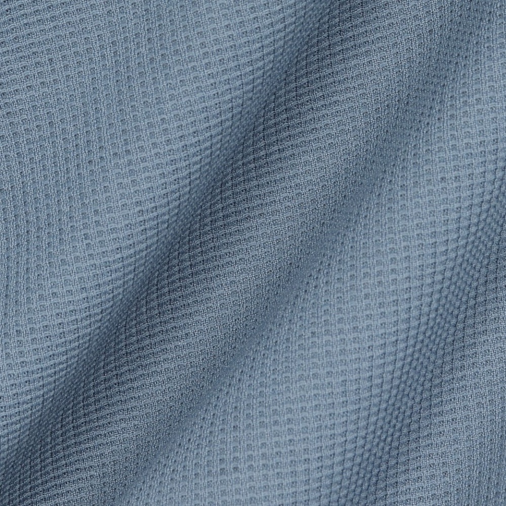 POLEWARDS（メンズ）長袖Tシャツ ロンT Woolmesh ハーフジップ PW2TJB01 BLU